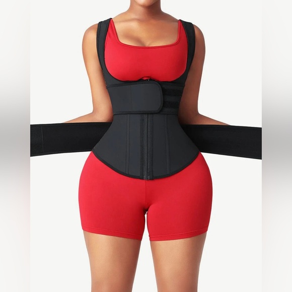 High Compression Vest & Double Closure for Posture Support and Body Shaping - Picture 3 of 5